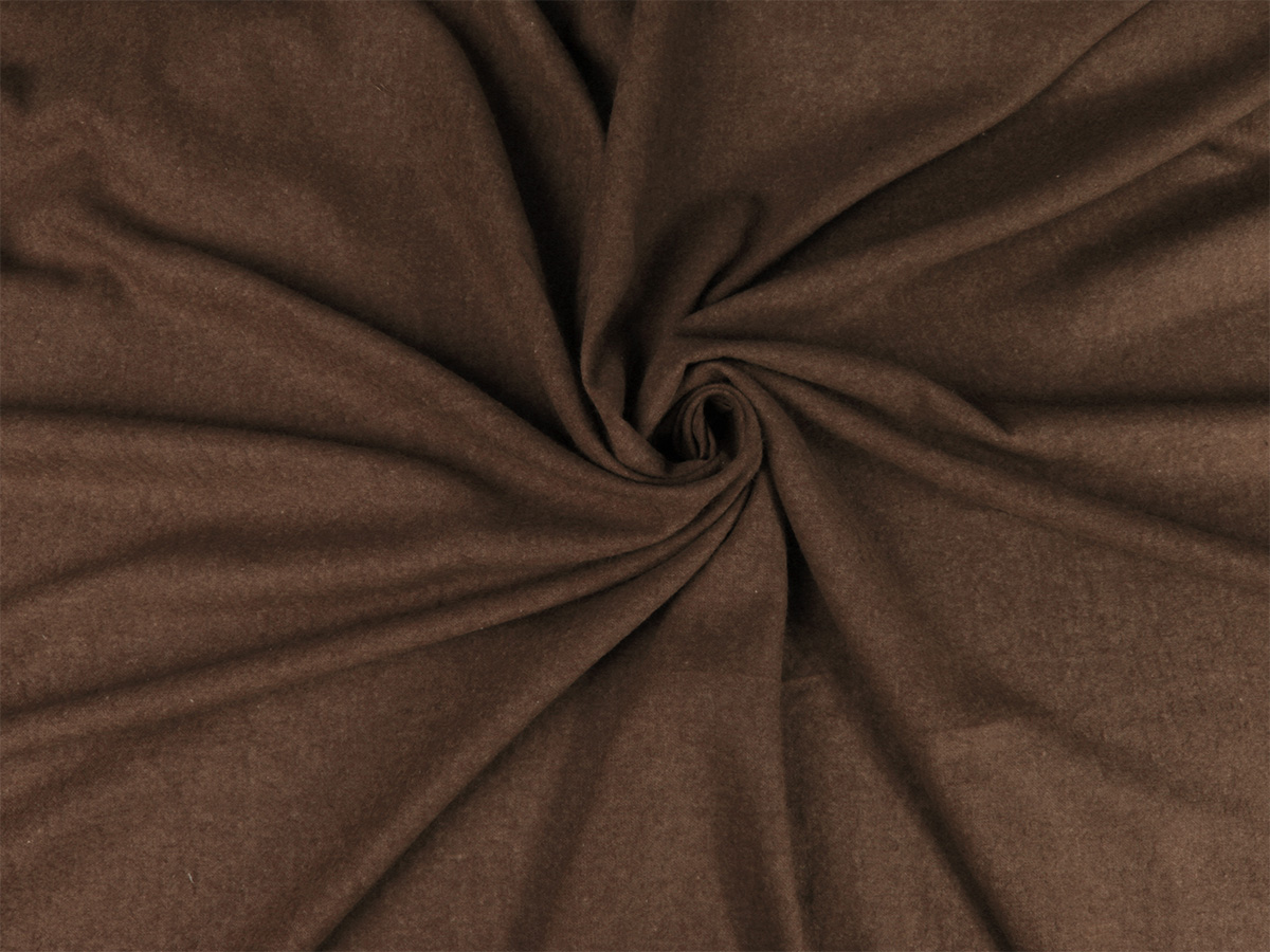 DoubleDry Flanel 180x200 cm hoeslaken - bruin