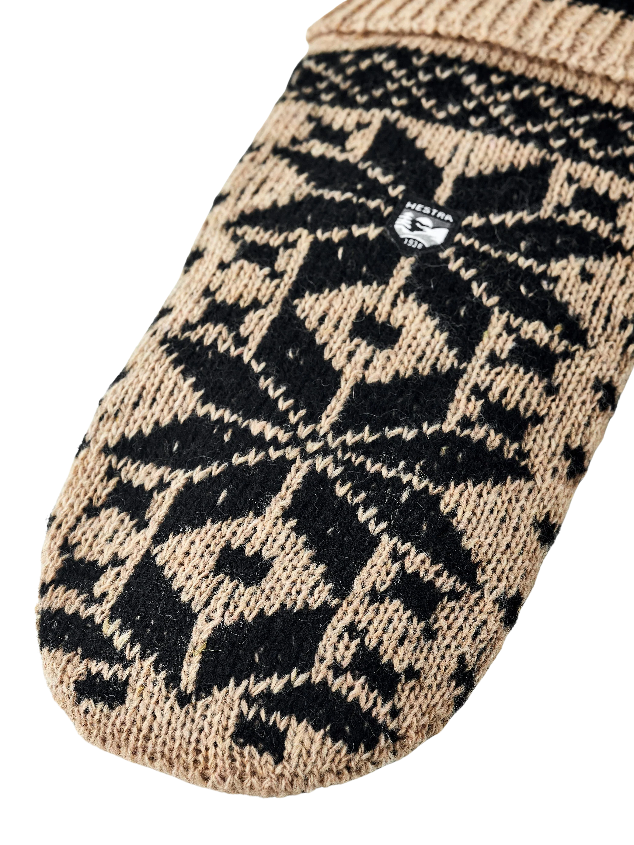 Hestra  Isvik luffer - beige/sort