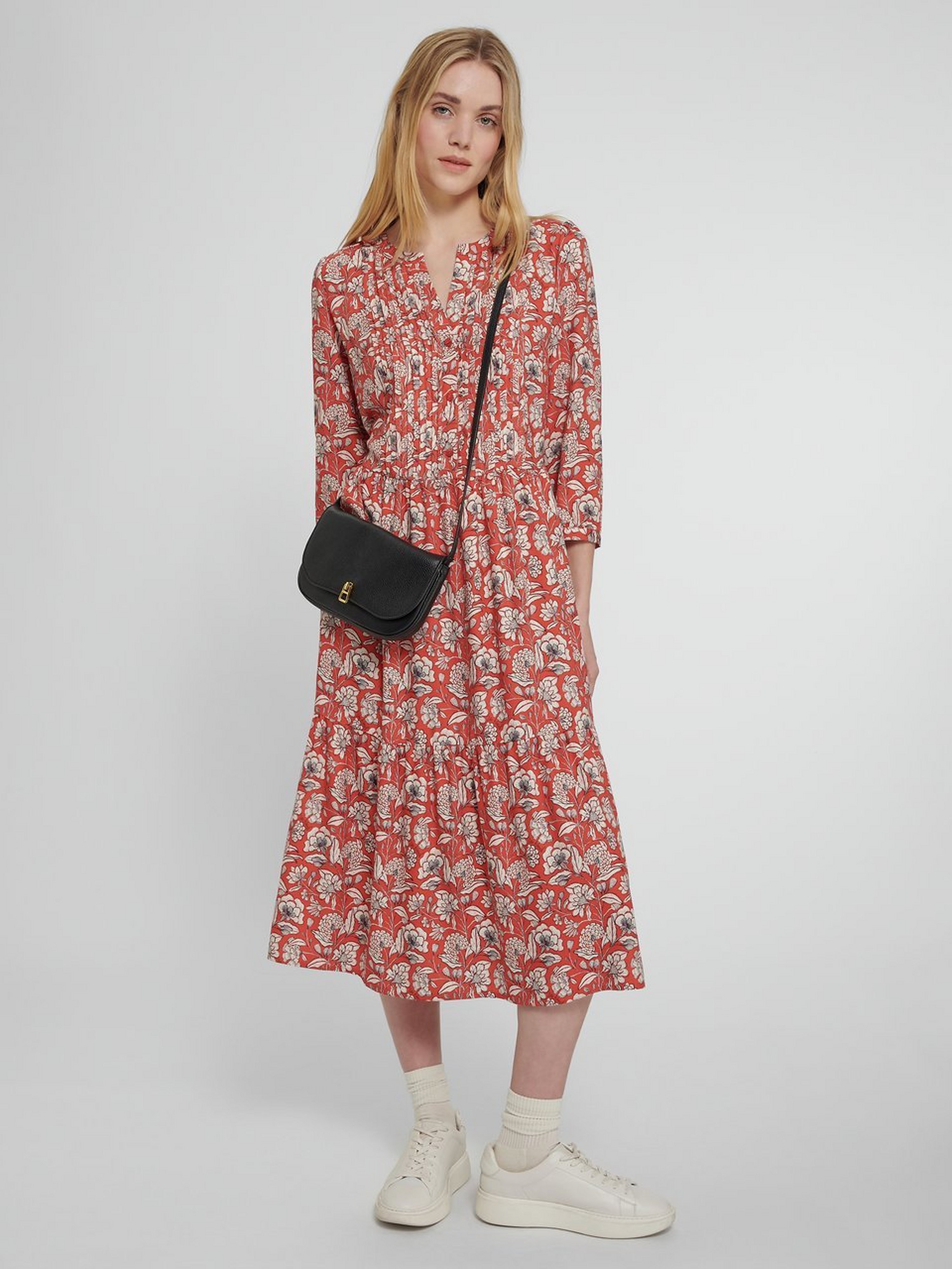 Kleid mit 3/4-Arm