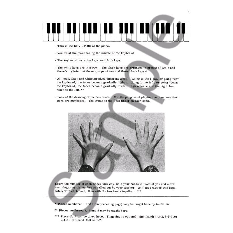 Yorktown Music Press - The Joy of First-Year Piano (With CD)