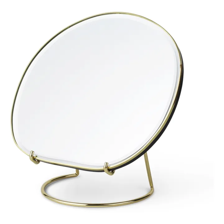 Ferm Living Miroir à poser Pond | Doré