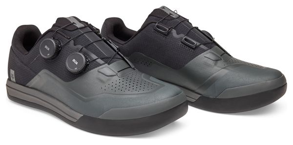 Chaussures Pédales Plates Fox Union Boa Flat Gris
