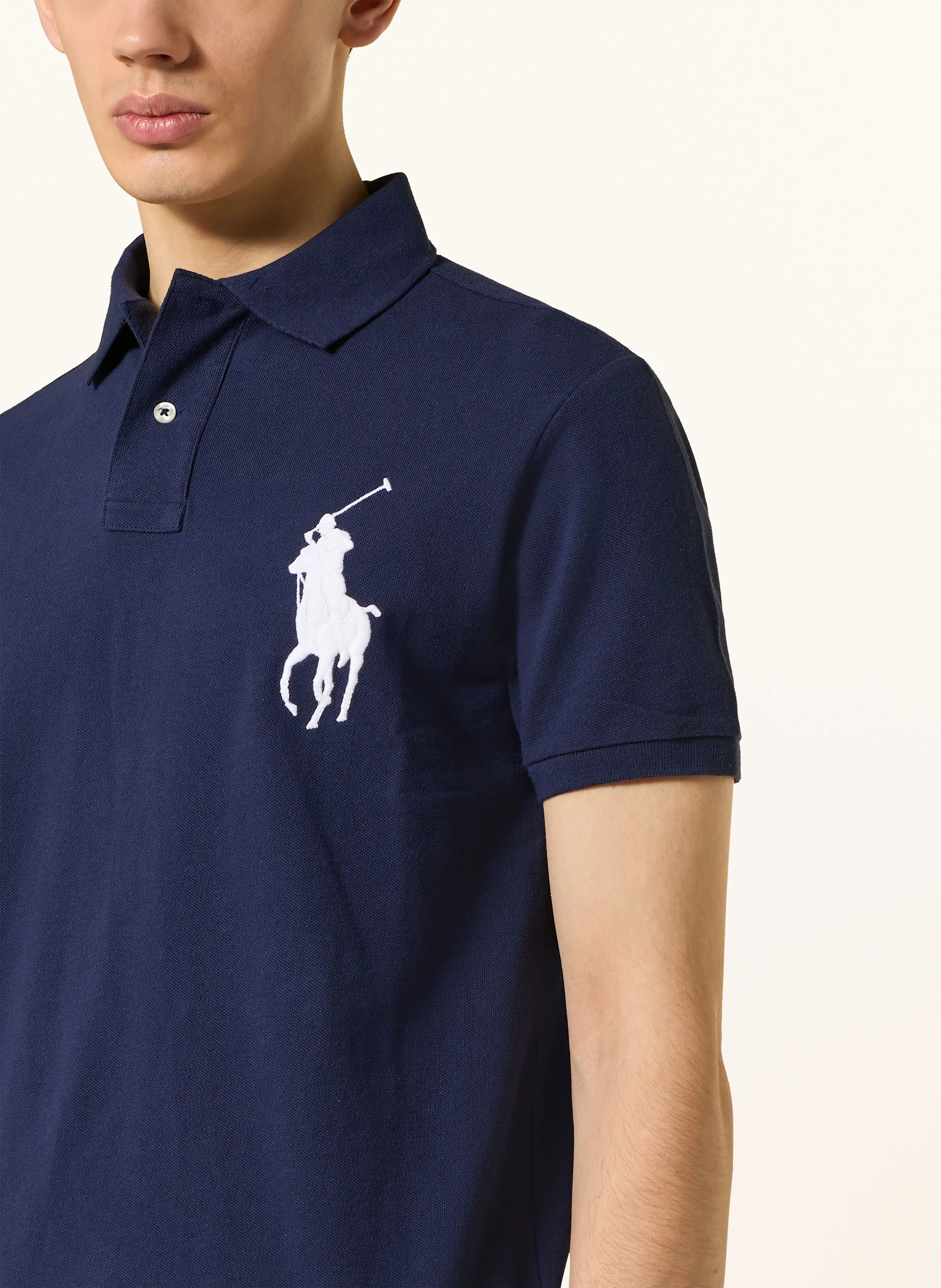 POLO RALPH LAUREN Piqué-Poloshirt Custom Slim Fit