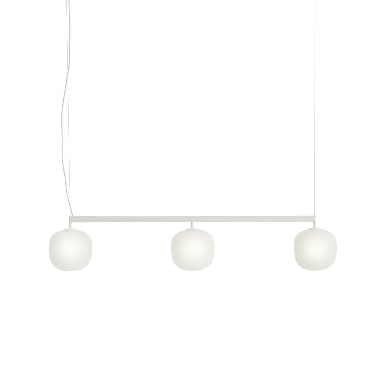 Muuto Rime Rail hanglamp wit
