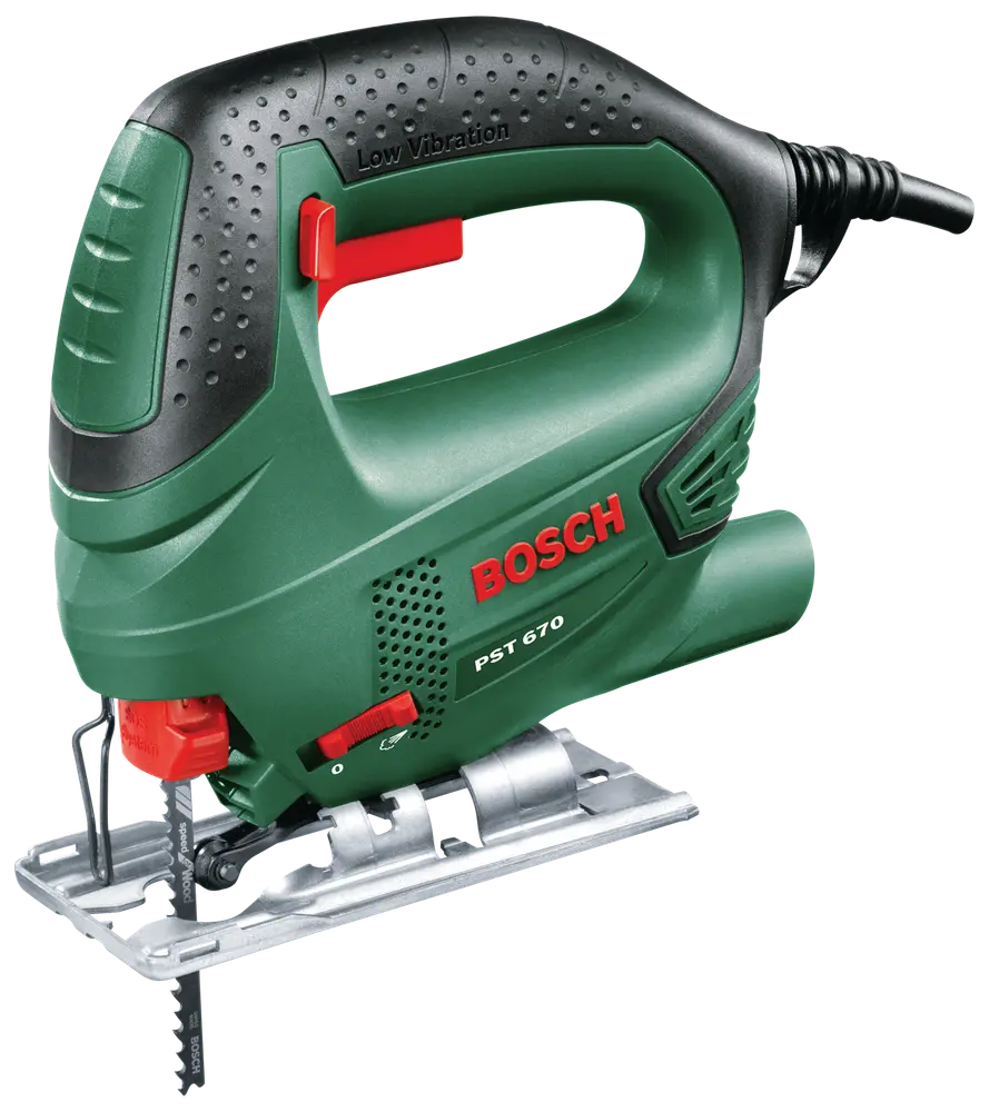Bosch Stiksav PST 670 med klinger