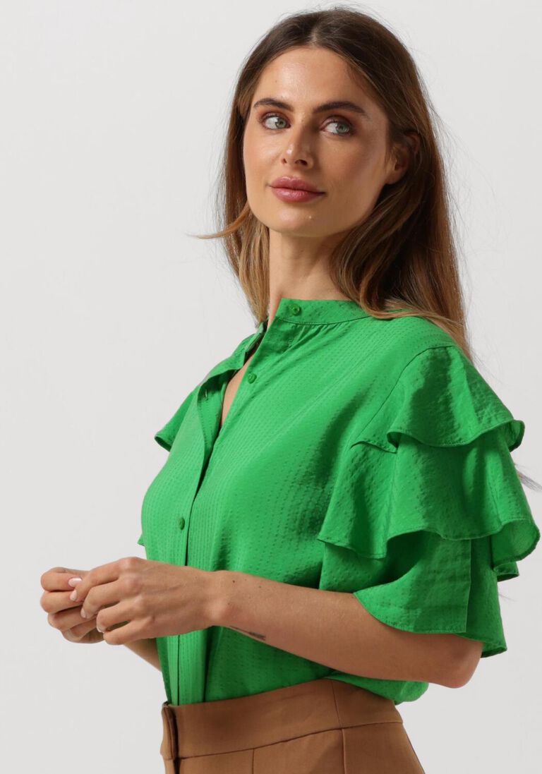 OBJECT groene object top objcercia s/s top