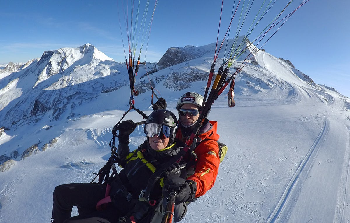 Gleitschirm Flug Zillertal