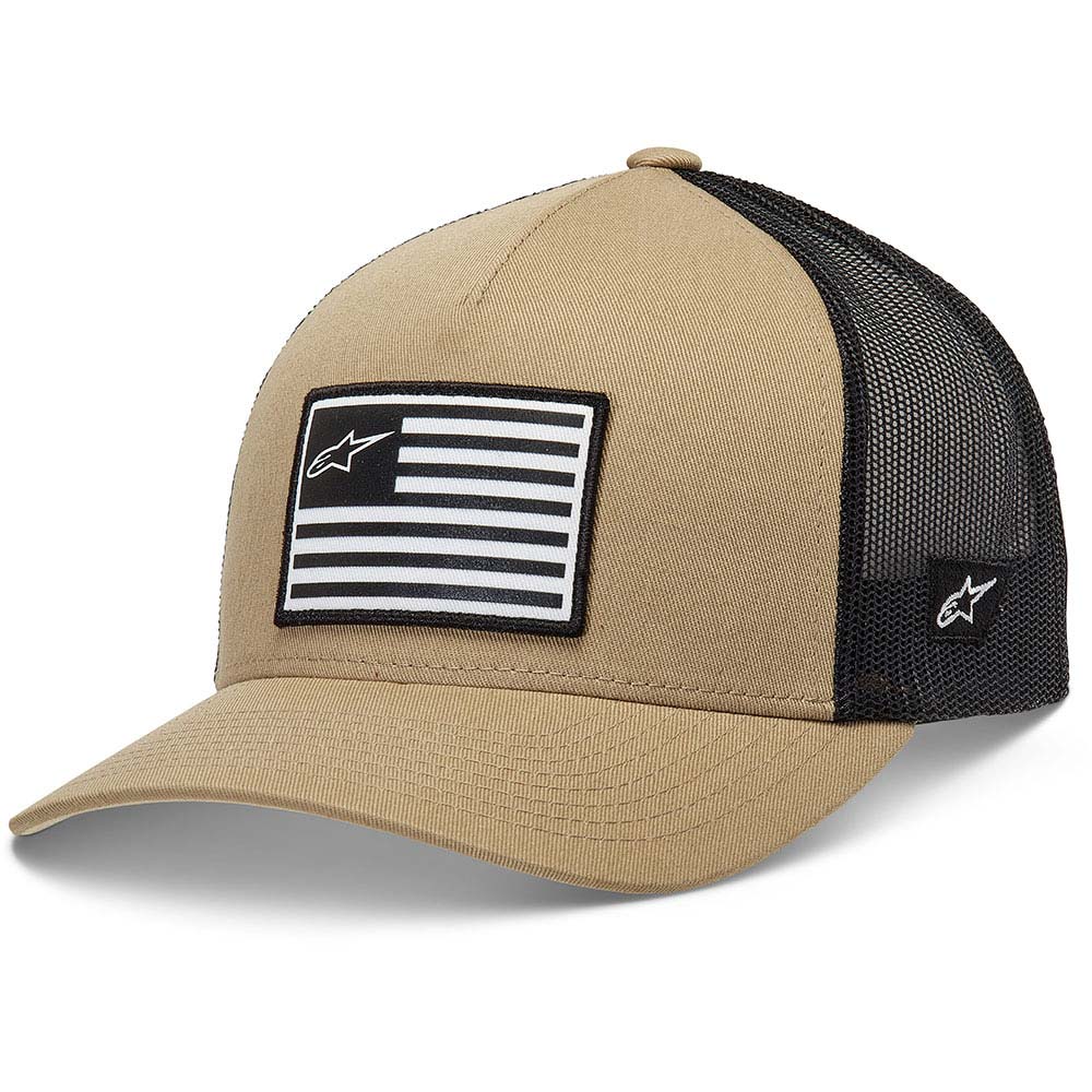 Alpinestars - Casquette Flag Snapback Sable / Noir