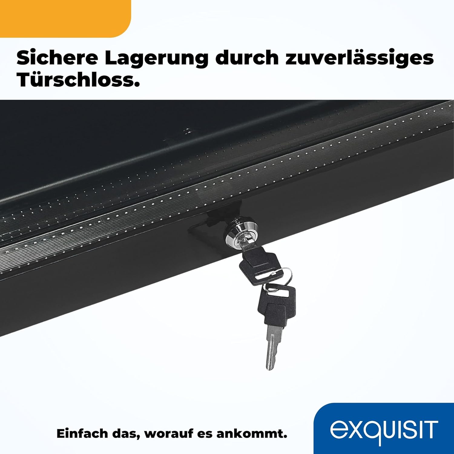 Exquisit Glastürkühlschrank GKS240-GT-160C schwarz | Nutzinhalt: 237 L | Türschloss | 6 Gitterablagen | Umluftventilator | Standgerät