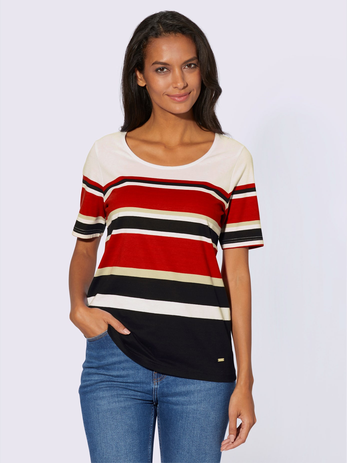 T-shirt à manches courtes pur coton