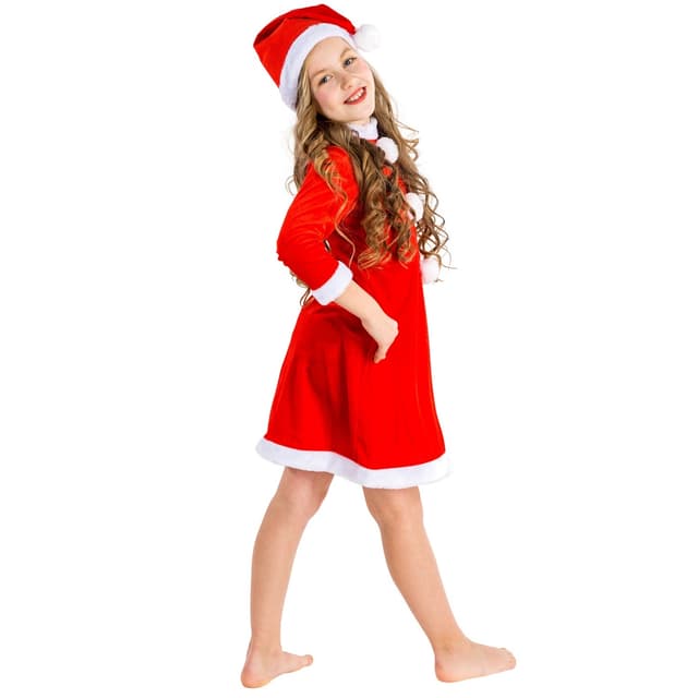 Nissepige børnekostume