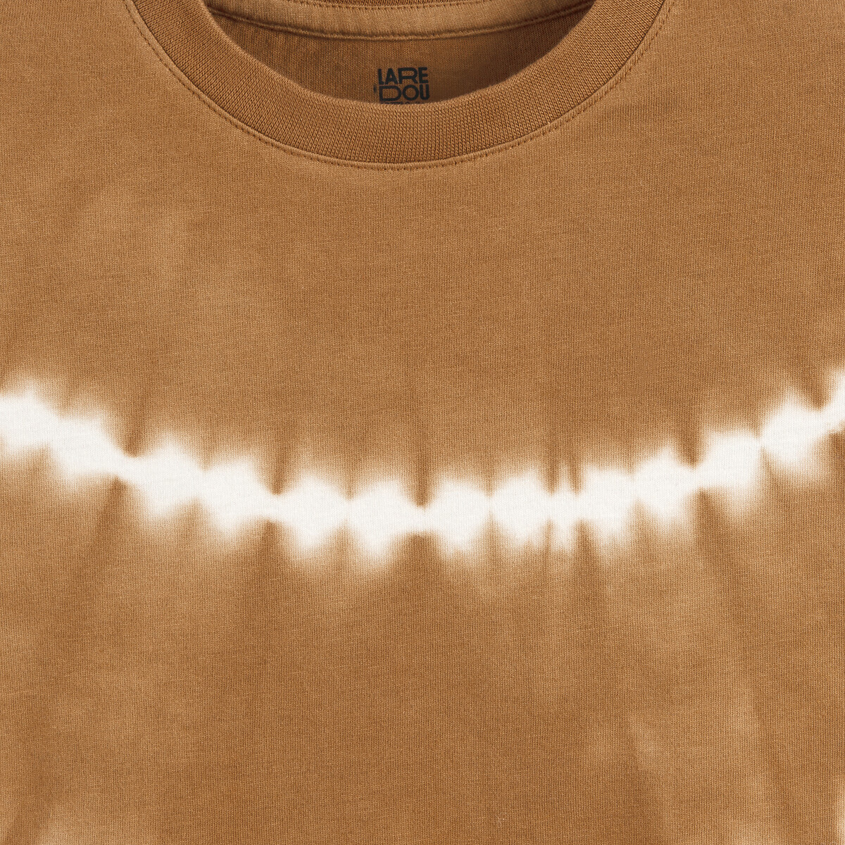 COLEÇÃO LA REDOUTE<br>Camiseta tie-dye com gola redonda
