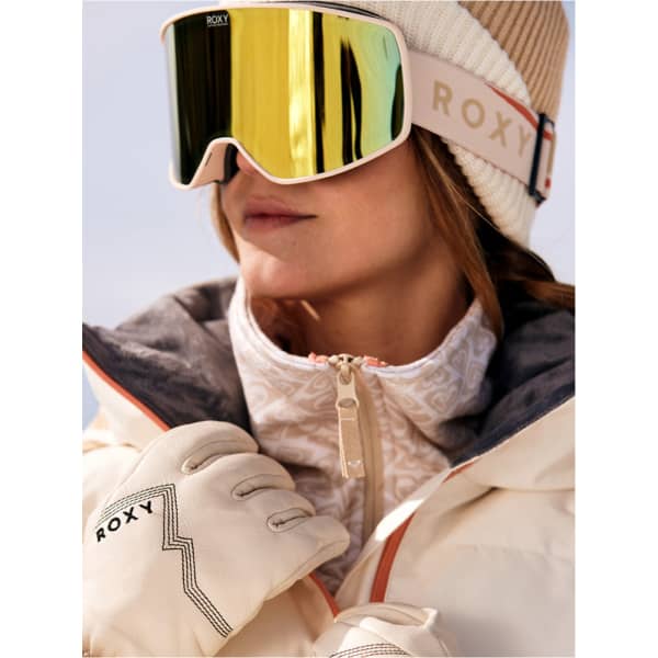 Masque de ski ROXY STORM PEAK CHIC BUTTERCREAM/ROSE GOLD ML S3