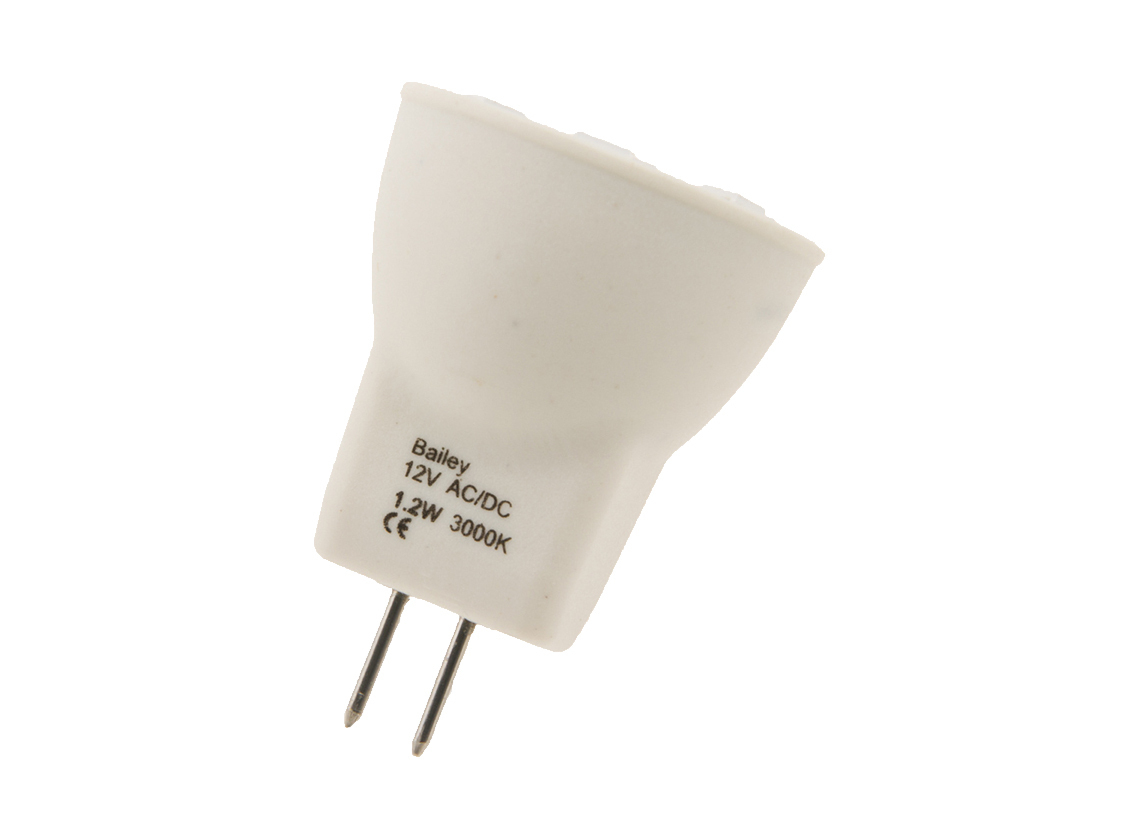 BBA GU4 12VDC 1,2W LED - 2 stuks