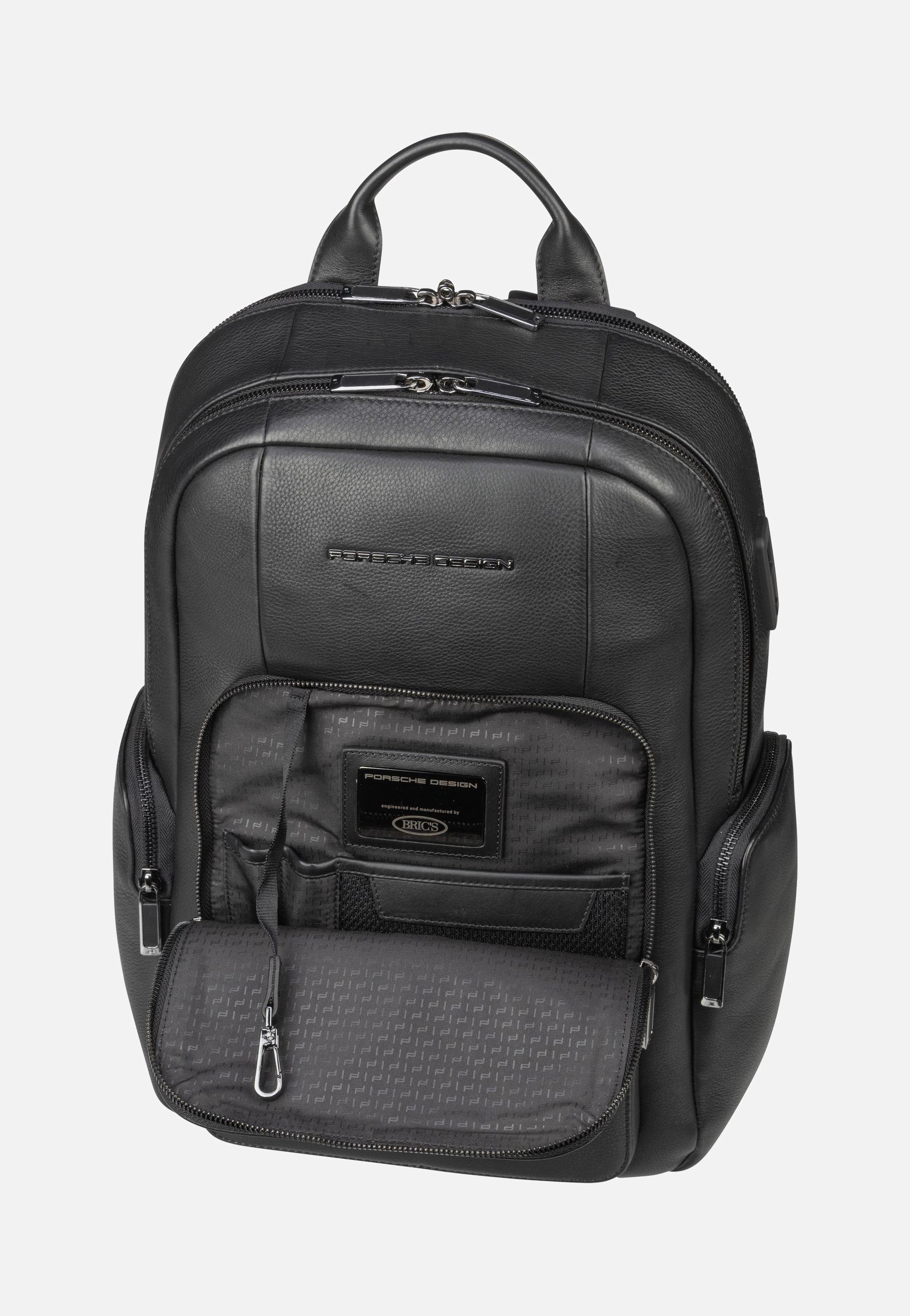 Roadster Leather M1 Black - Rucksack