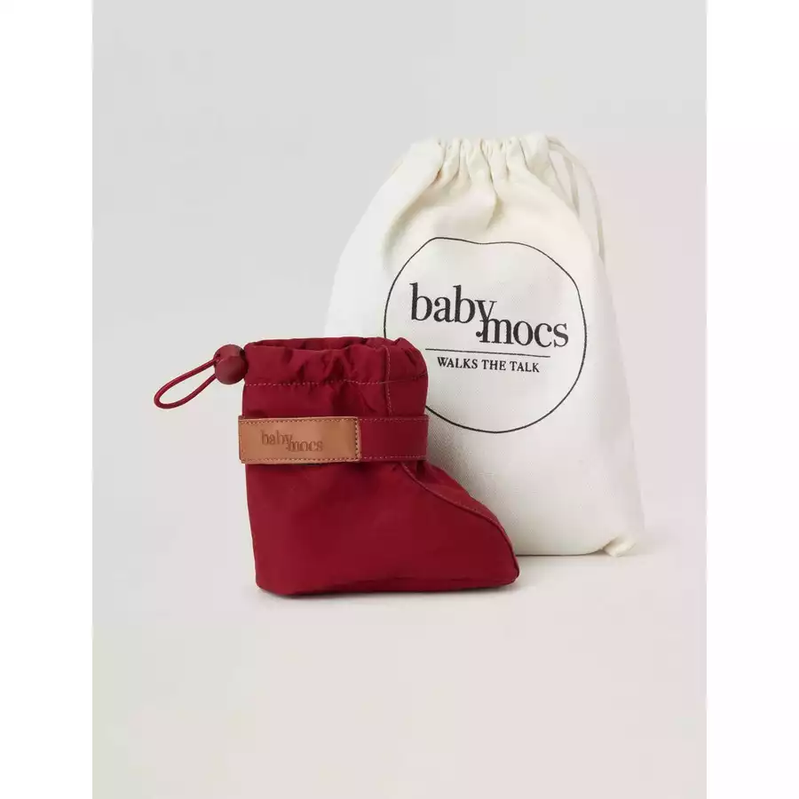 BabyMocs Schuhe Vegan burgundy