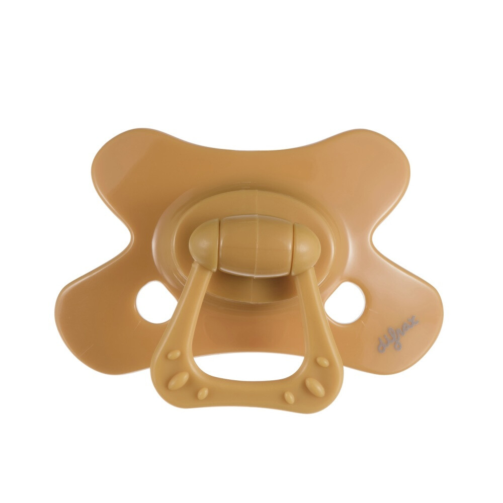 Difrax Fopspeen Dental 6+ mnd Geel