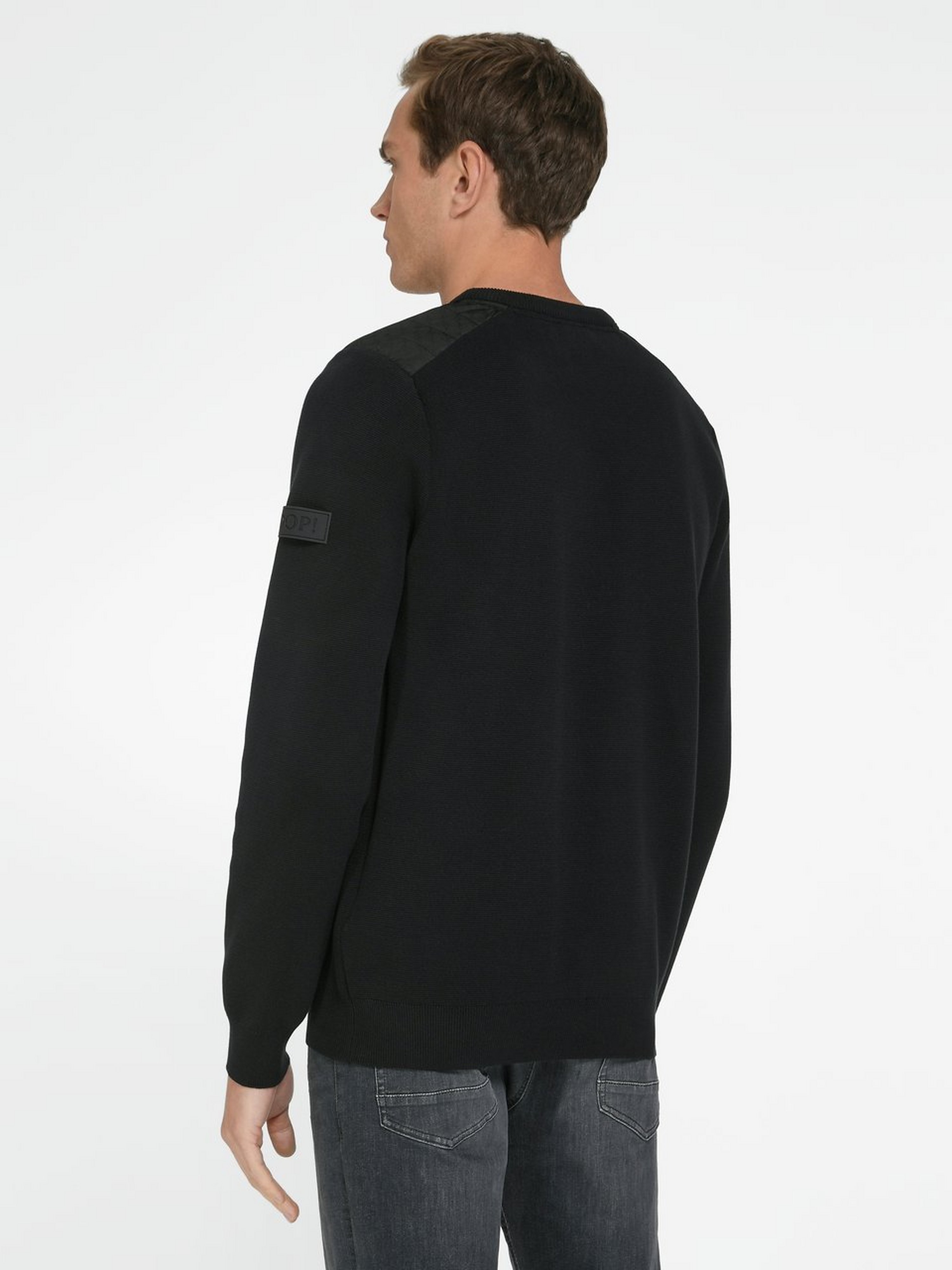 Rundhals-Pullover