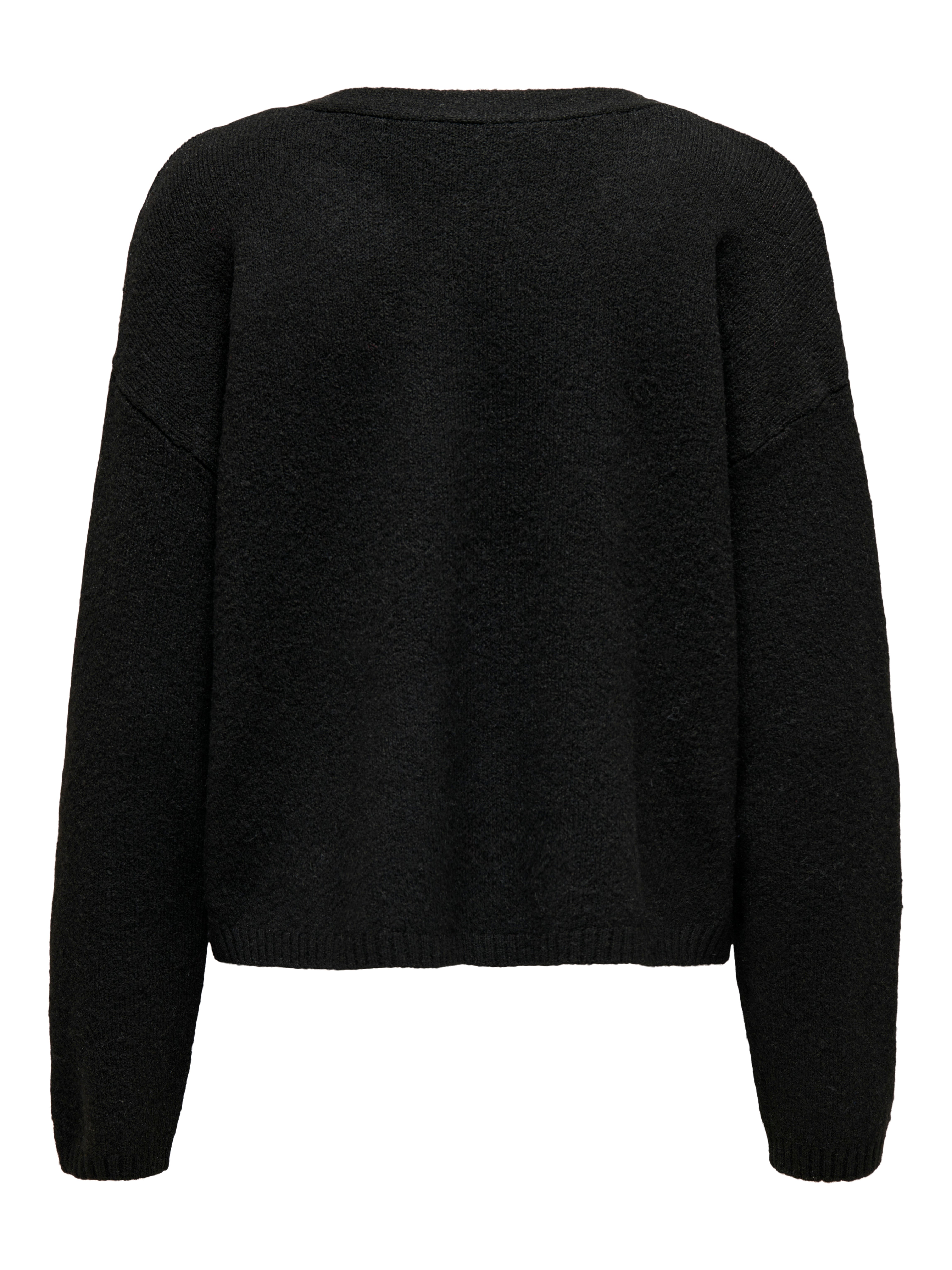 JDYBRAVE Strickjacke Black