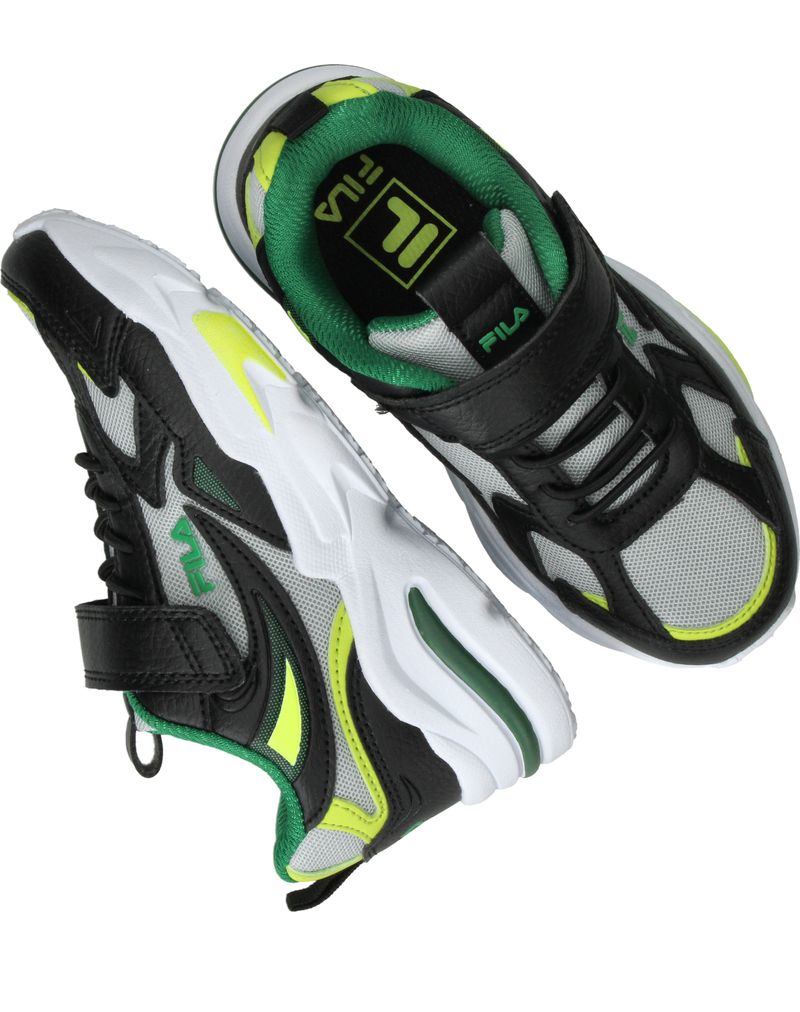 Fila Madrun Velcro Sneakers Zwart Jongens