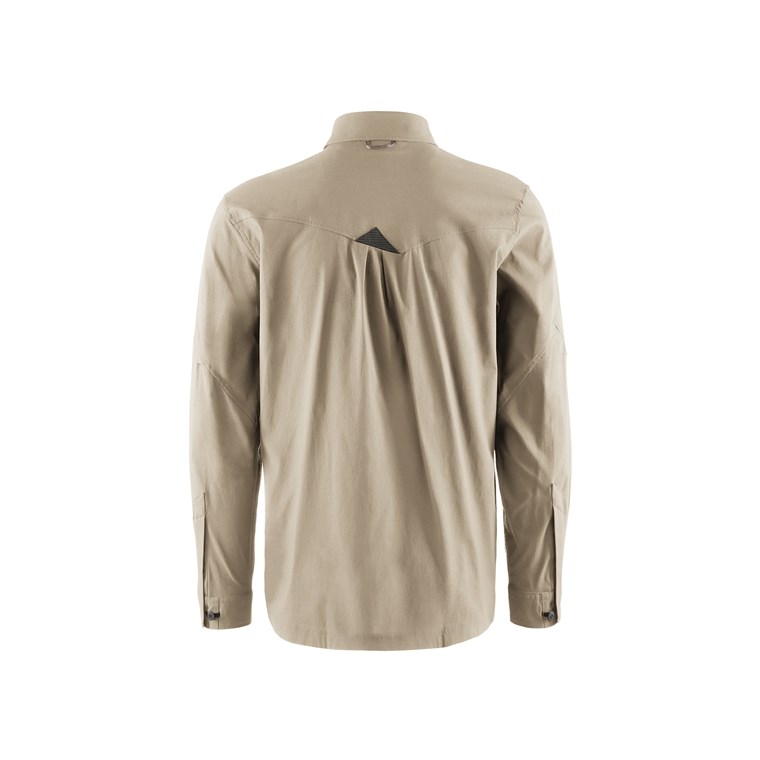 Klättermusen Garm LS Shirt M's Silver Green