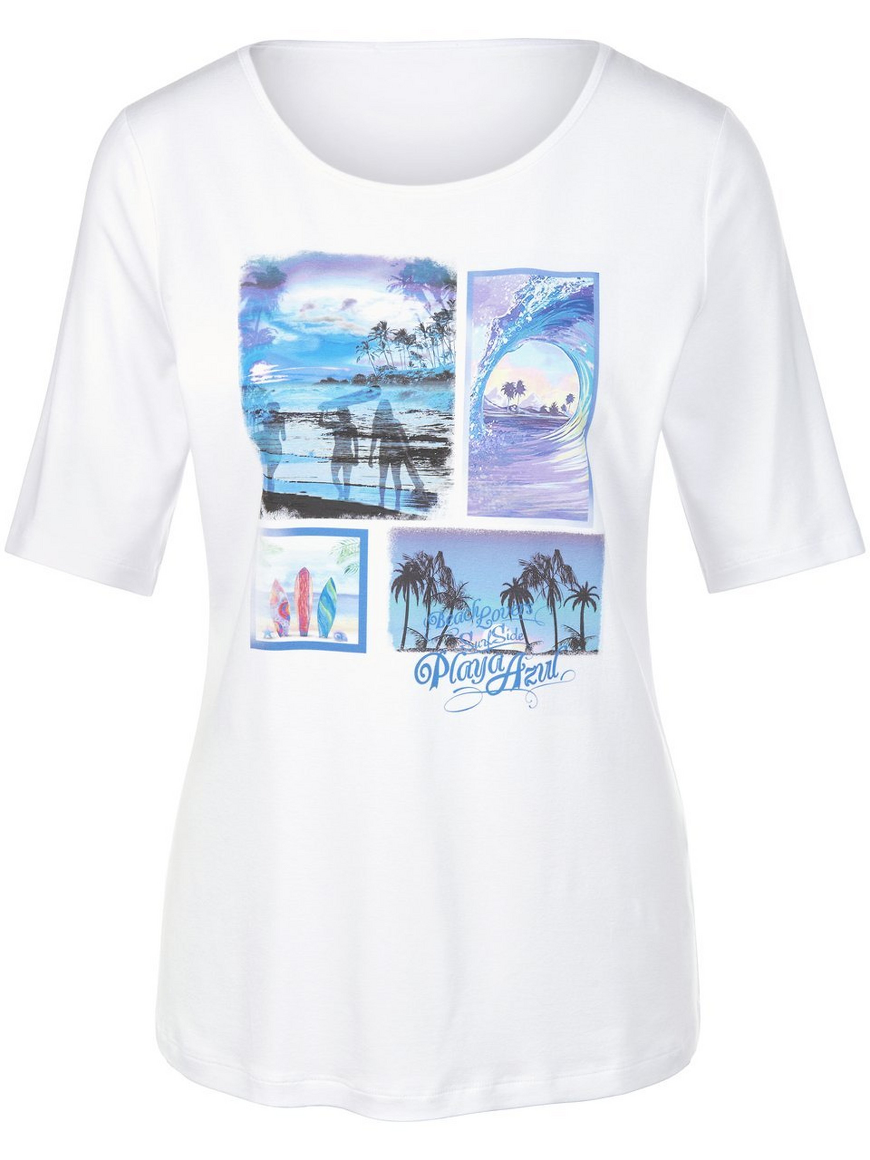 Rundhals-Shirt