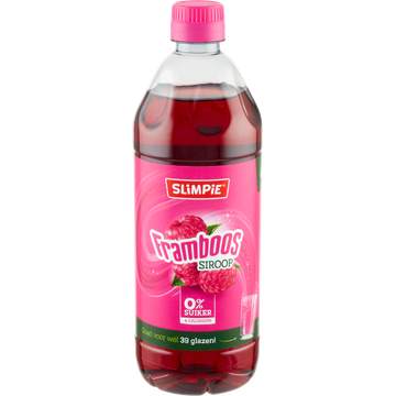 Slimpie Framboos Siroop 650 ml