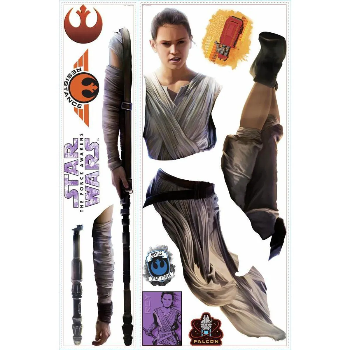Thedecofactory Star Wars Episode 7 Rey