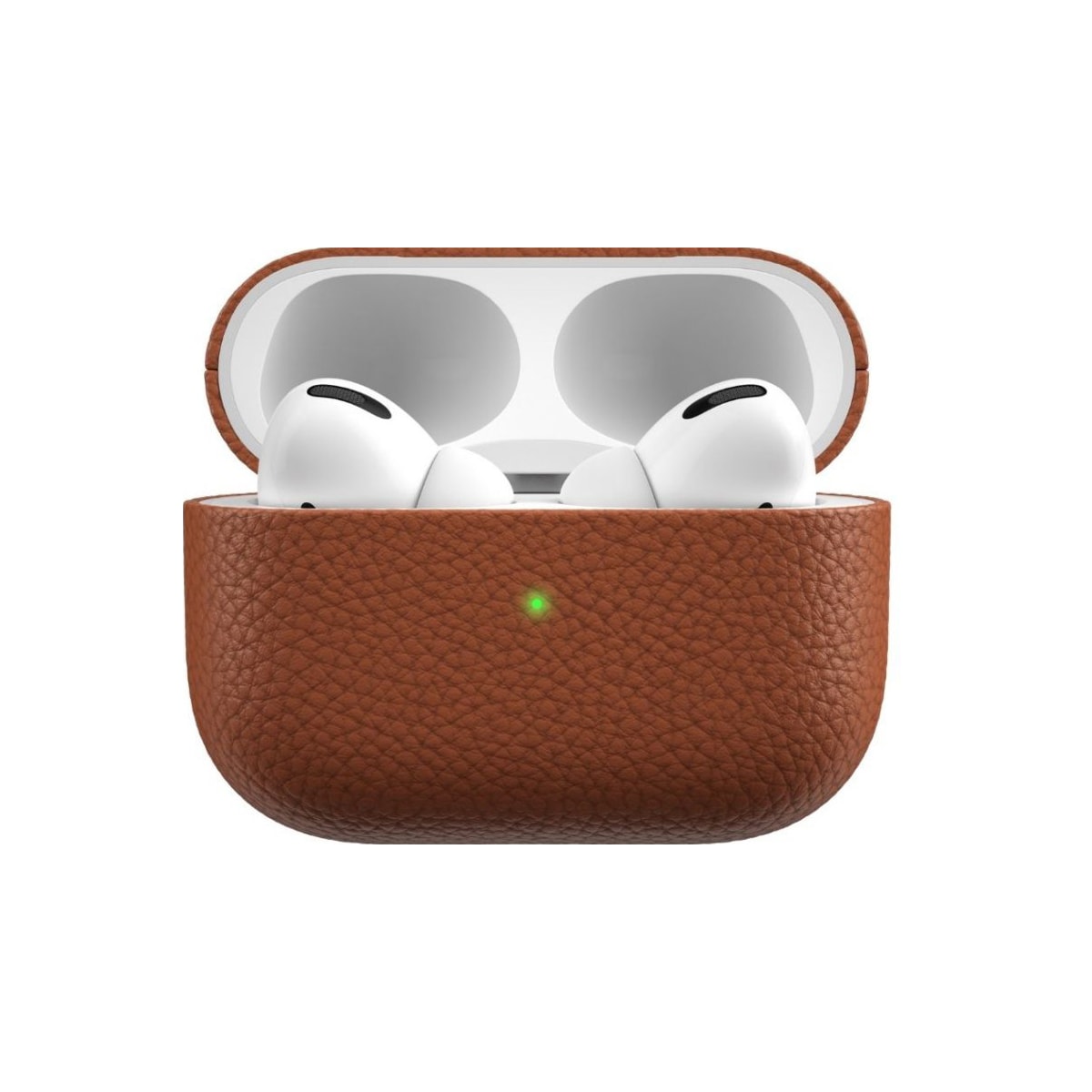 PodSkinz Artisan AirPods Pro ladeetui (naturlig brun)