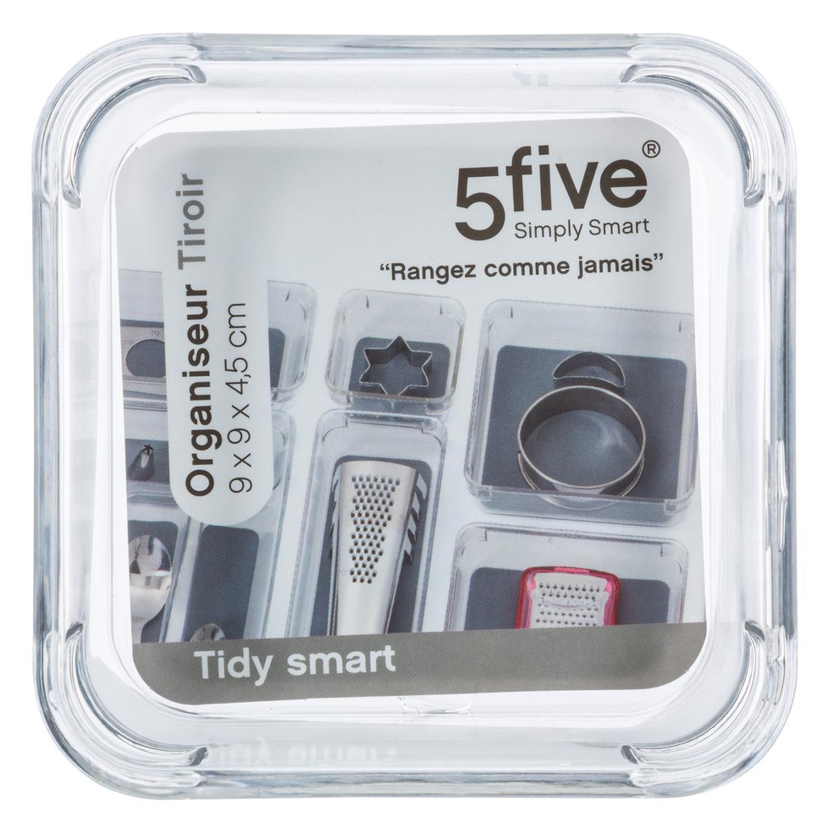 ORGANISEUR TIDY SMART 9X9X4.5CM