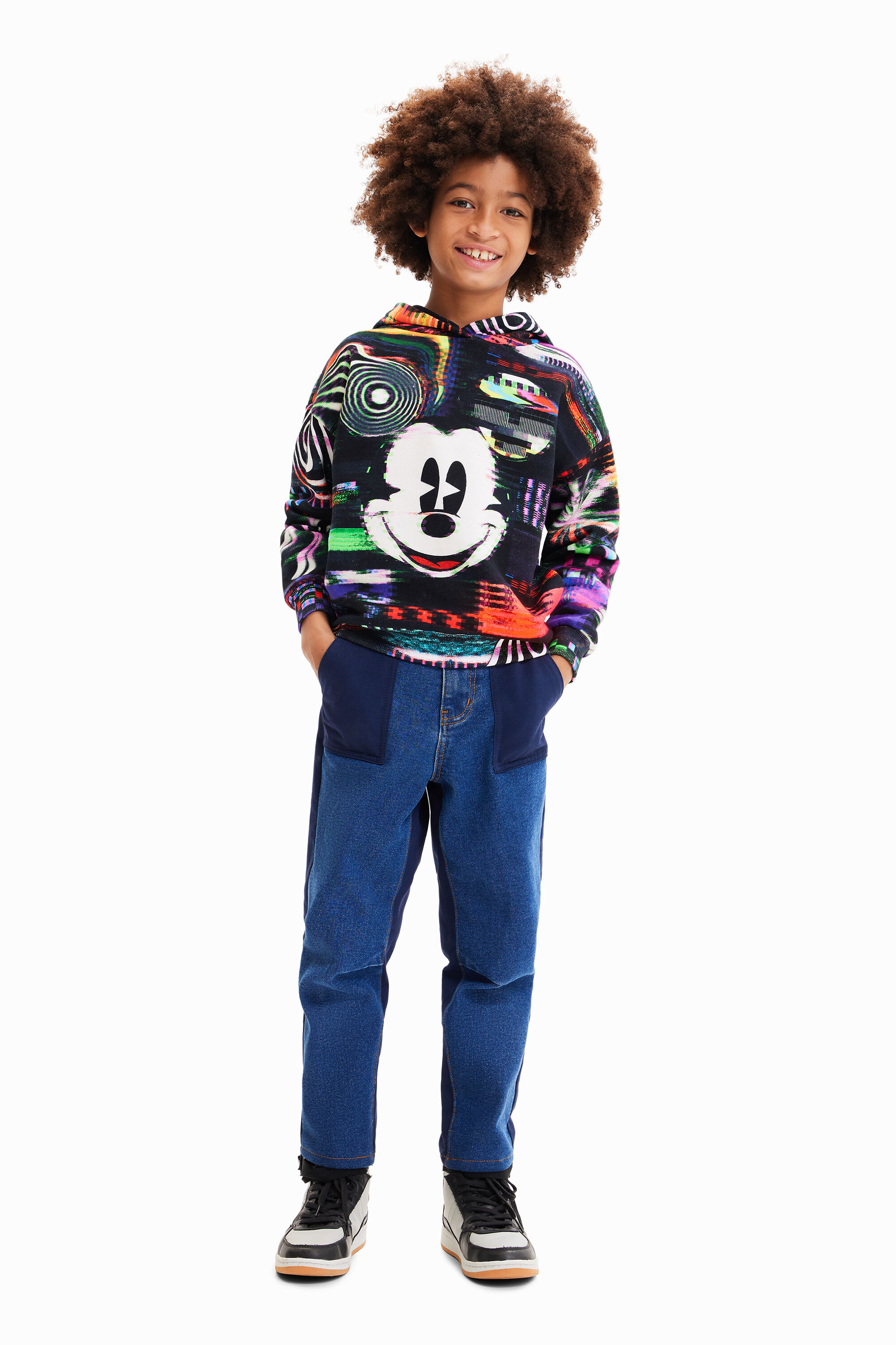 Sweat-shirt glitch Mickey Mouse