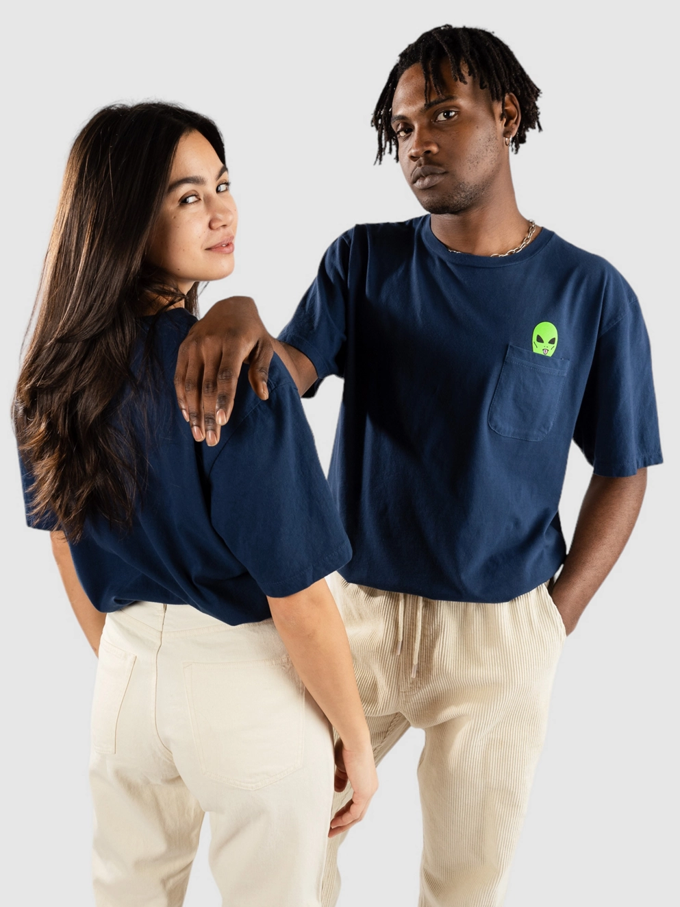 RIPNDIP Lord Alien T-Shirt navy