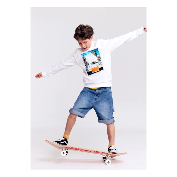 AO76 Short Baggy Fred | Denim