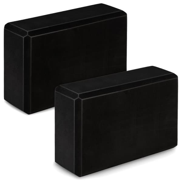 Skum yoga blokk - sett med 2 stk NS-962 sort