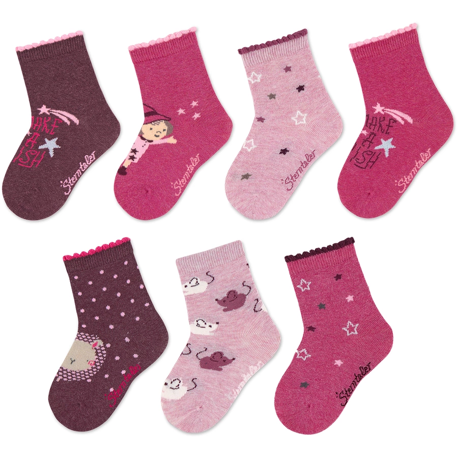 Sterntaler Söckchen 7er-Pack pink