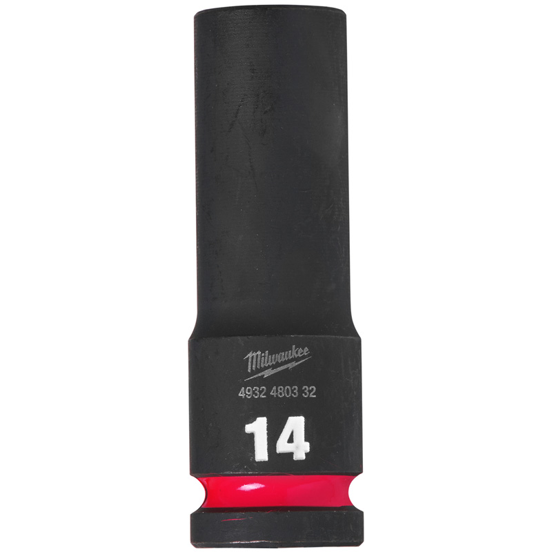 Milwaukee slagdop Shockwave 1/2 lang 14mm