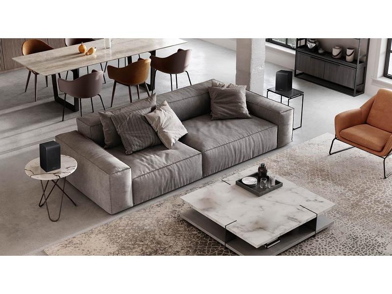 Samsung Rücklautsprecher Kit SWA-9200S – Paar, 140 Watt Kabelloses Rücklautsprecherset für das Surround-System