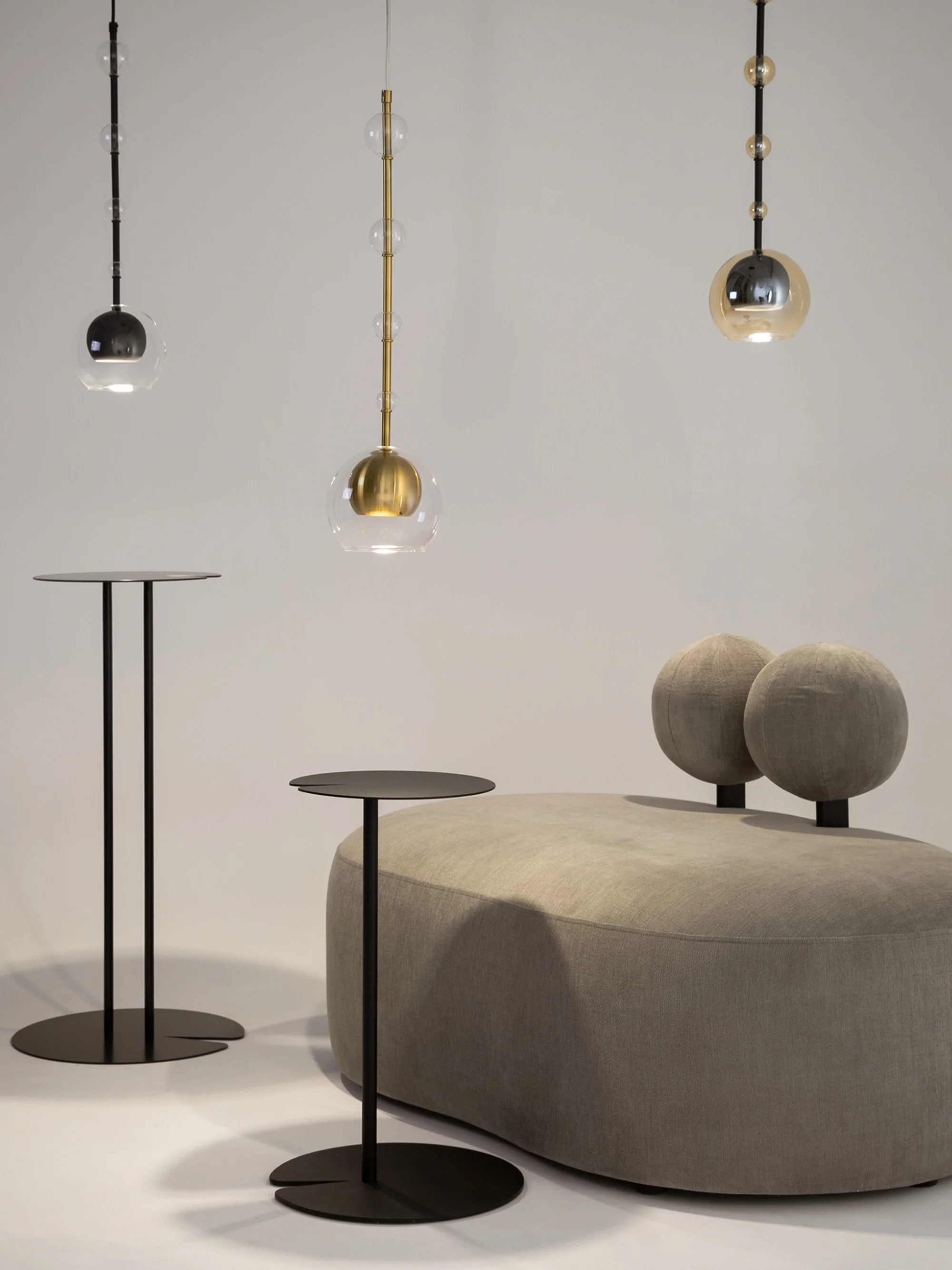 Kleine hanglamp Ros