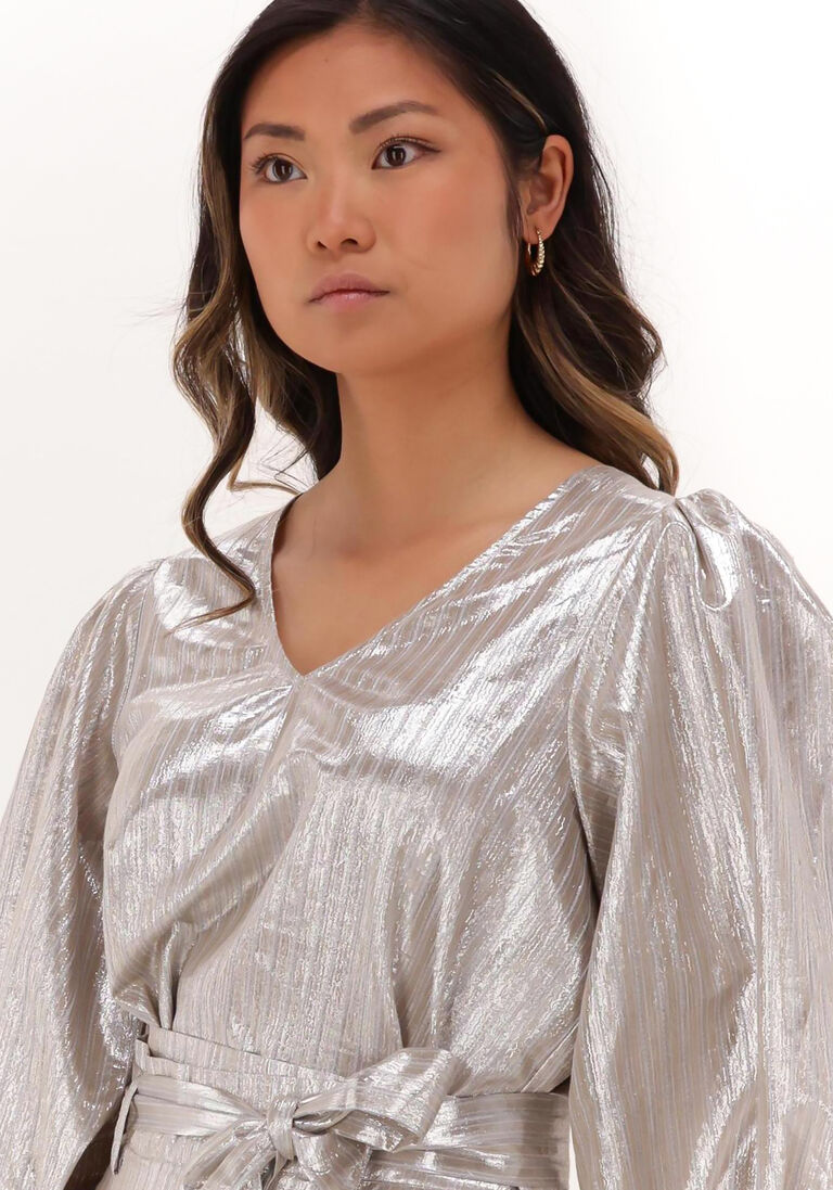 CATWALK JUNKIE zilveren catwalk junkie blouse tp elena