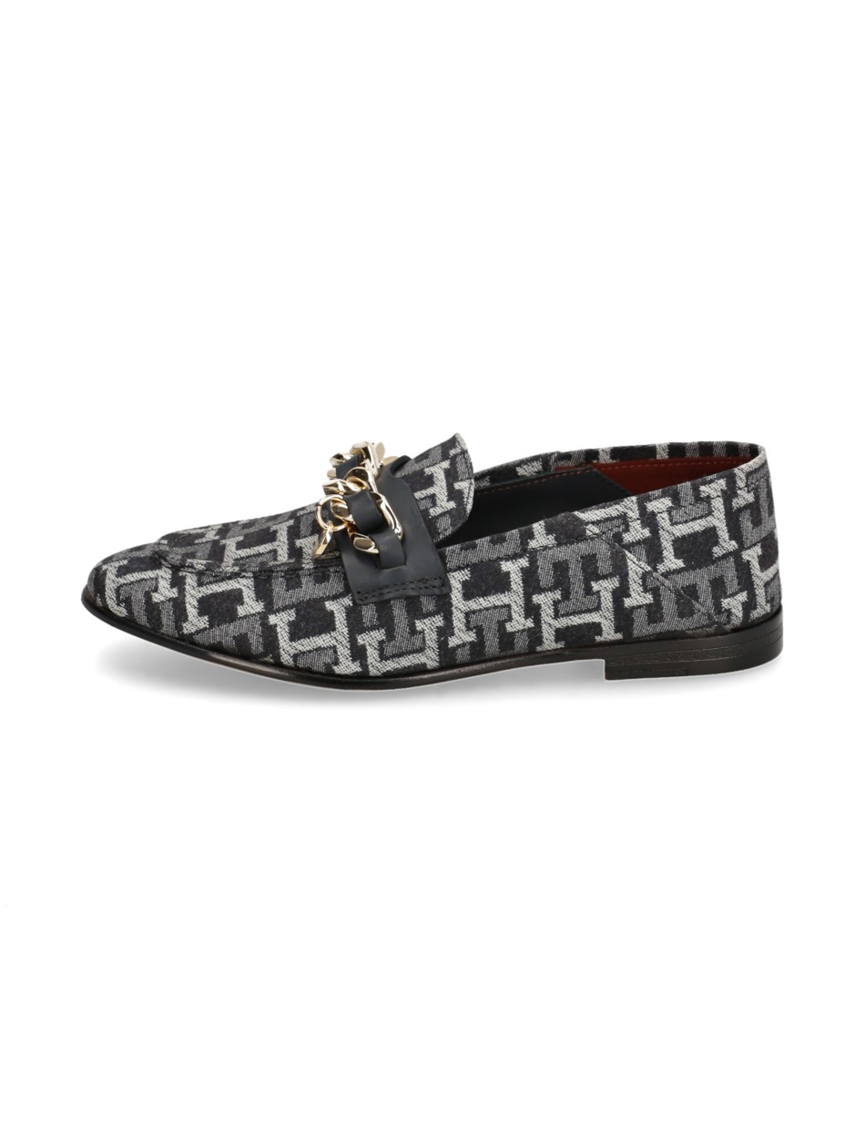 CHAIN LOAFER DENIM