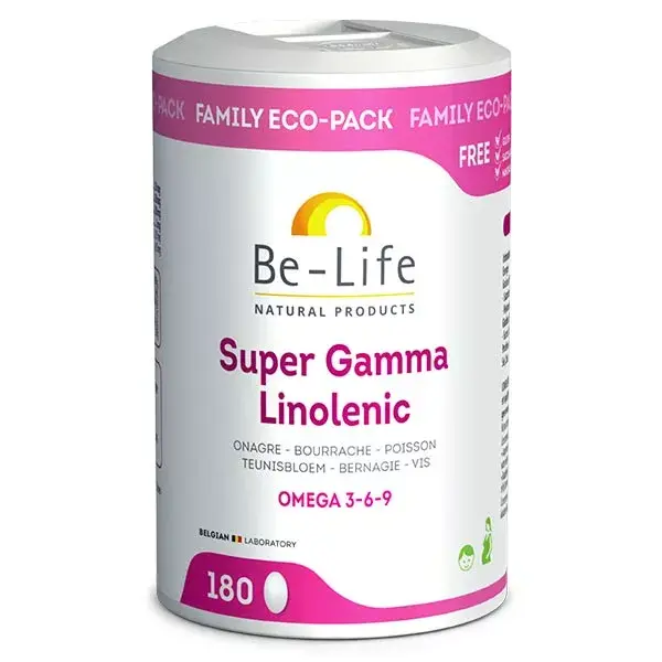 Be-Life Super Gamma Linolenic 180 cápsulas