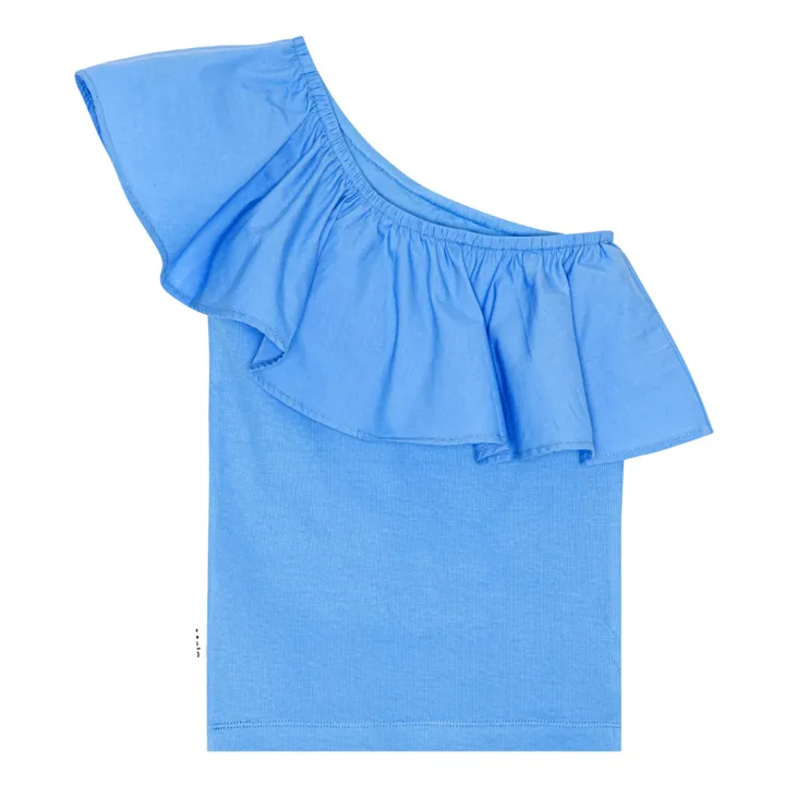 Molo Top Rebecca Coton Bio | Bleu