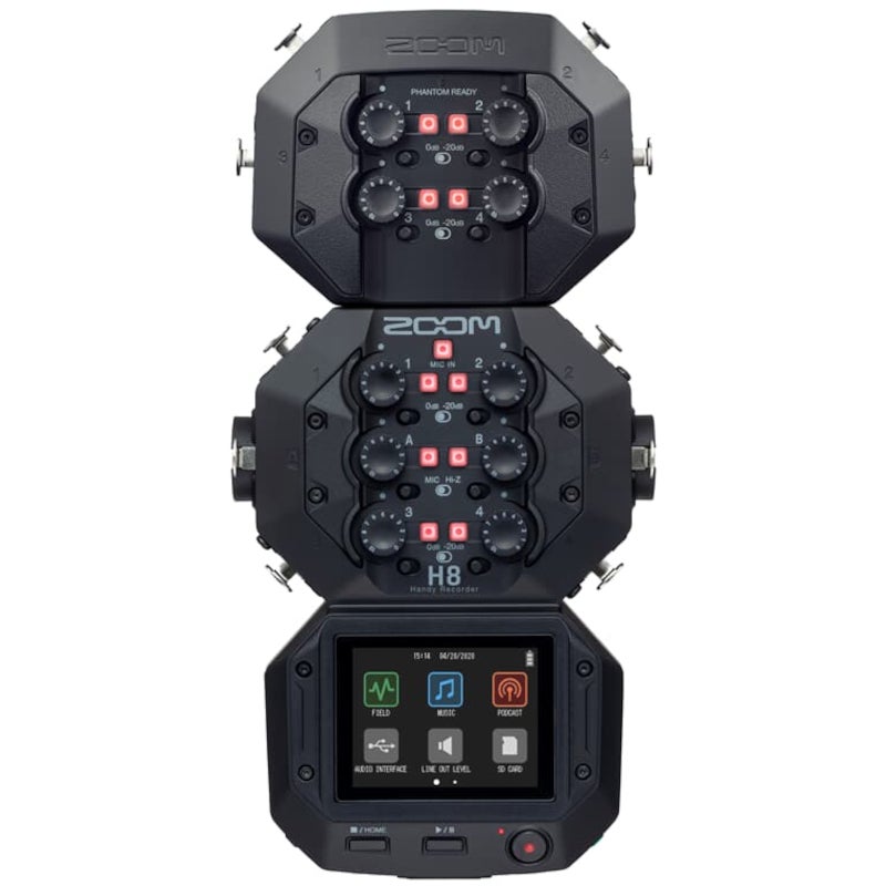 Zoom EXH-8 XLR-expansiemodule voor H8