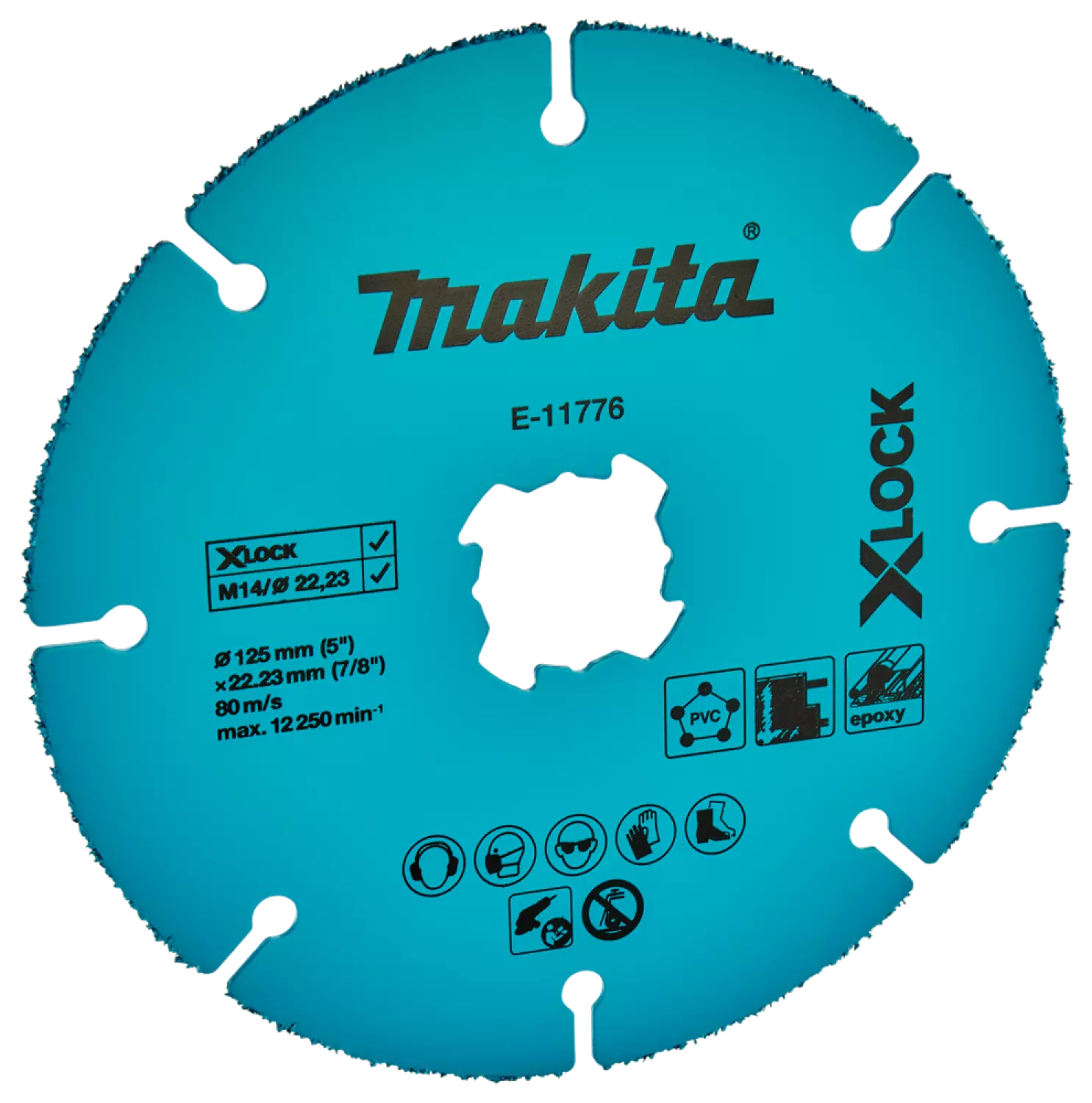 Makita E-11776 X-Lock Diamantdoorslijpschijf - 125x22,23x2mm