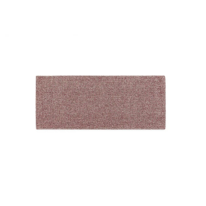 Normann Copenhagen - Flick Teppich 80 x 200 cm, off white / burgund