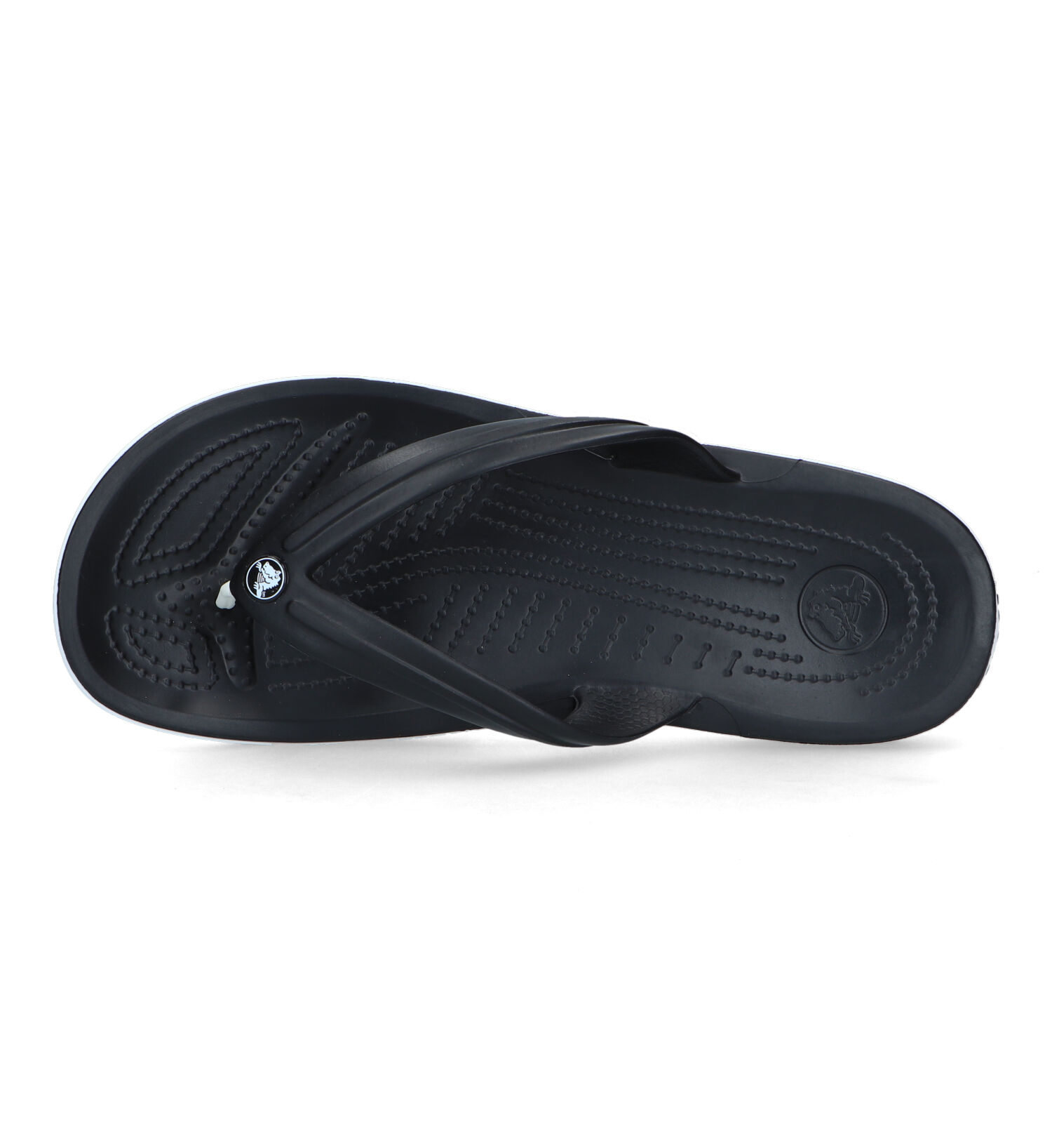 Teenslippers zwart