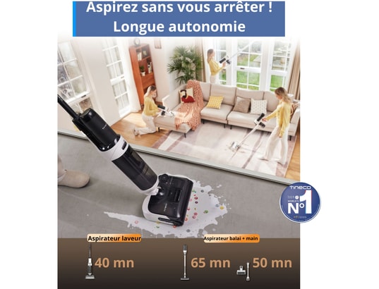 TINECO - Aspirateur laveur Floor One S6 Switch Stretch