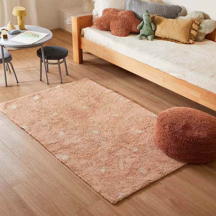 Lorena Canals - Chill Pouf, 50 x 50 cm, natur