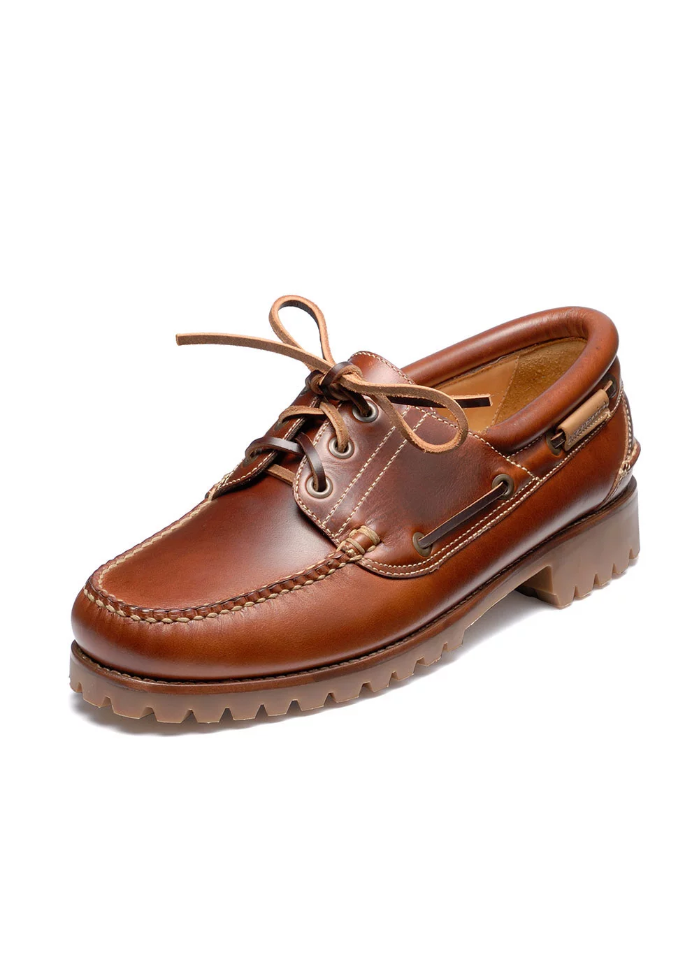 BATEAU LUG 3 EYELETS CUIR WINDY DARK CANYON
