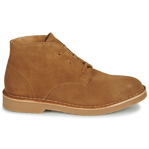Selected - SLHRIGA NEW SUEDE DESERT BOOT - Cognac